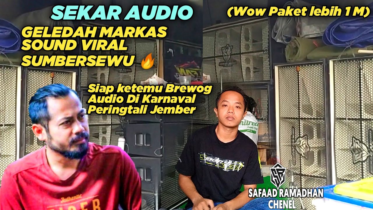 GLEDAH MARKAS SEKAR AUDIO JEMBER DAN TERNYATA AKAN NAMBAH AMUNISI BARU LAGI BUAT KARNAVAL