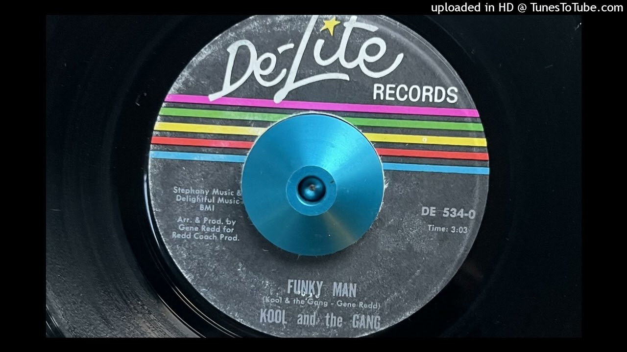 Kool and The Gang - Funky Man (De-Lite) 1970 - YouTube