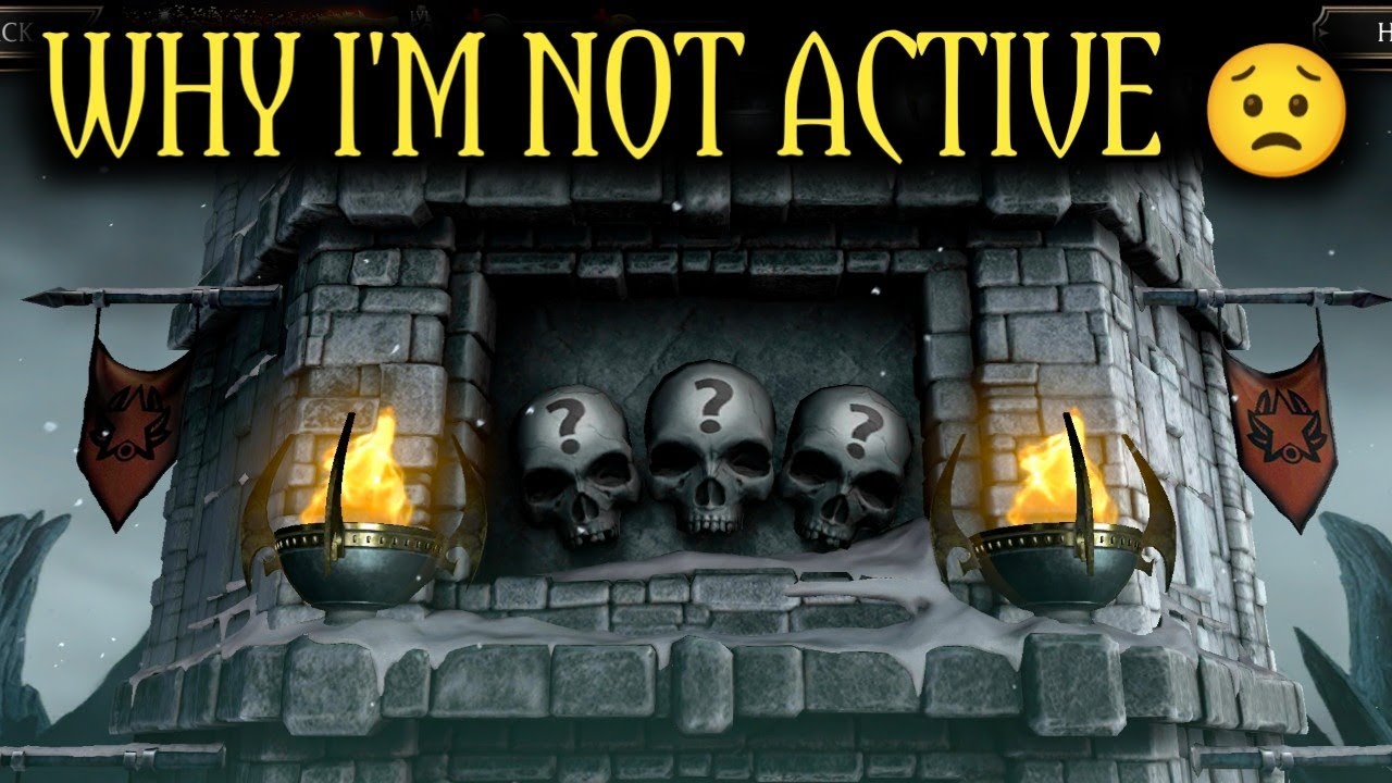WHY I'M NOT ACTIVE 😟