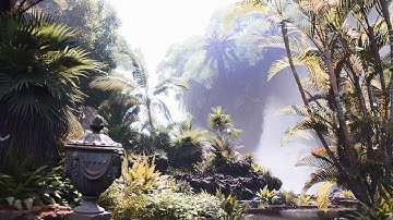 Unreal Engine 4 / UE4 :: 4k RTX Nature Study :: Lost Jungle Pavilion :: Finn Meinert Matthiesen