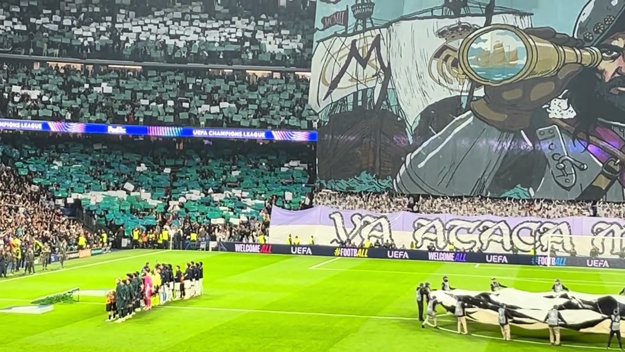 Real Madryt - Manchester City - hymn Ligi Mistrzów UEFA Champions 