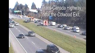 Webcam Captures of Emergency response MVI TransCanada Hwy