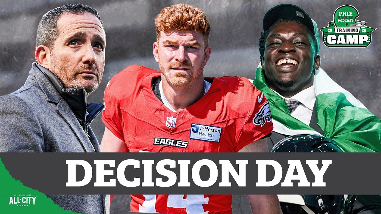 Eagles Cut Roster To 53: Howie Roseman’s Verdict On Uar Bernard, Andy Dalton & More | PHLY Eagles
