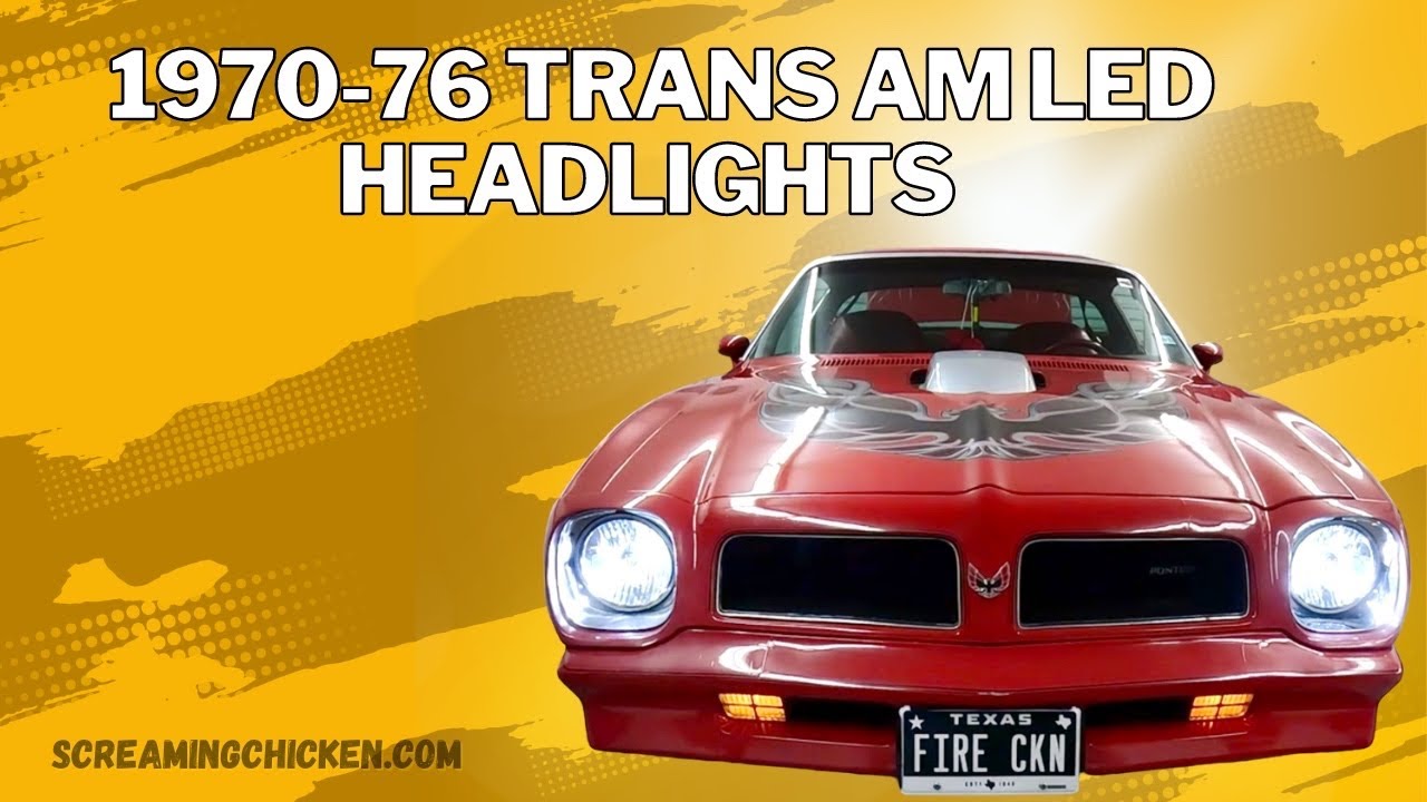 1976 Trans Am Headlights YouTube