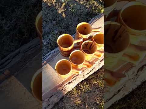 кружки, из дерева