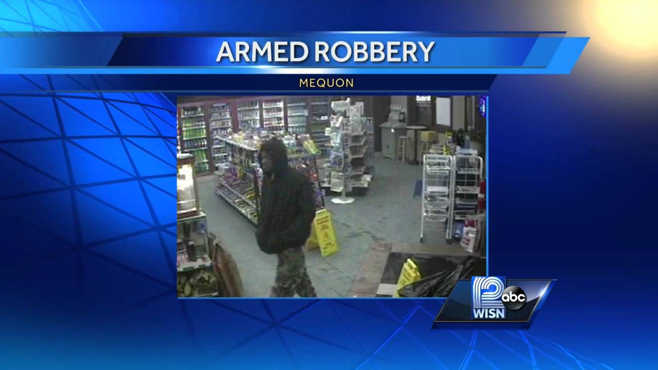 Mequon police search for gas station robber YouTube
