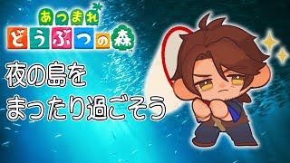 【あつまれどうぶつの森】夜にしか見られない景色を見てみよう【にじさんじ/ベルモンド・バンデラス】