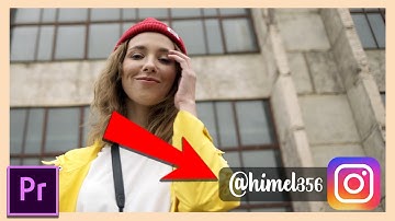 Social Media Card or Call out Animated | Adobe Premiere Pro Tutorial