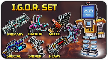 Pixel Gun 3D - I.G.O.R. SET