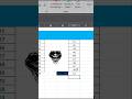 Excel Formula ⌨️😱||#excel #msexcel #exceltips #exceltutorial #ytshorts #shortvideo