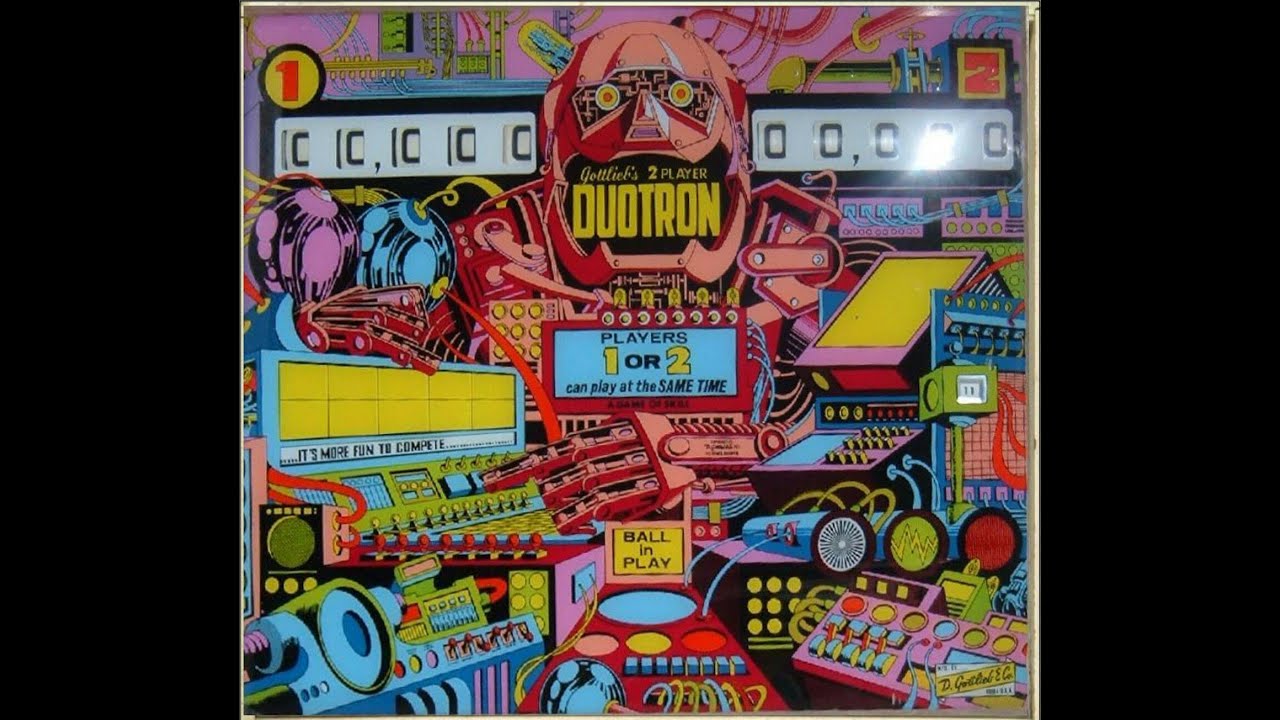 Pinball Gottlieb Duotron with Chimes YouTube