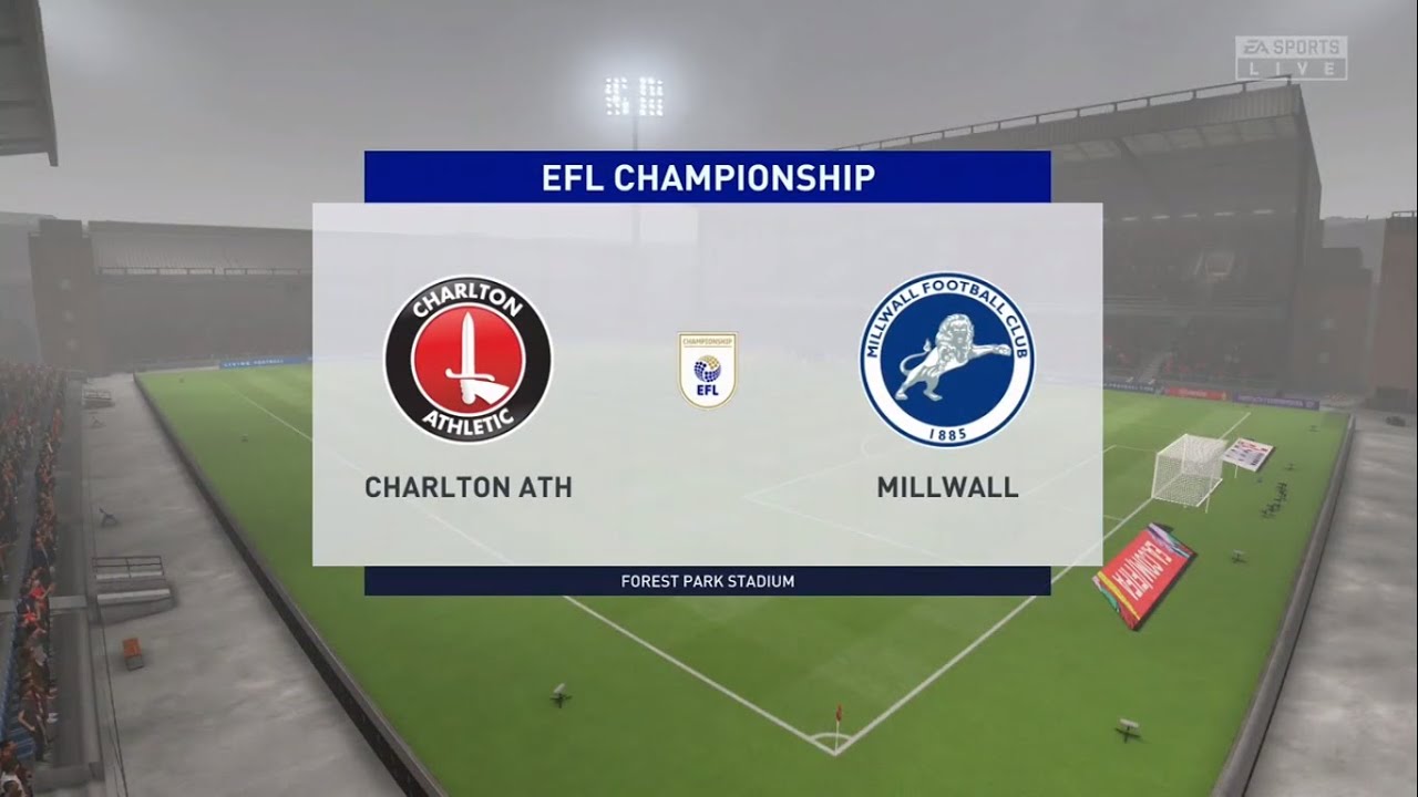 ⚽ Charlton Athletic vs Millwall ⚽ | EFL Championship (03/07/2020) | Fifa 20