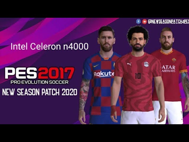 PES2017 - teste em pc fraco sem placa de video - celeron 847 4gb de ram 