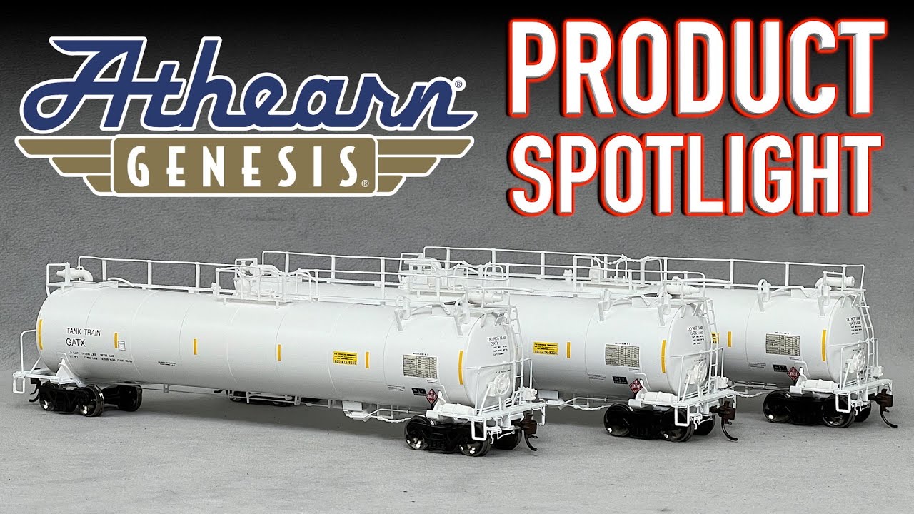 Tank Train HO Scale Tank Cars Athearn Genesis Product Spotlight