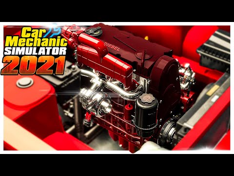 เกม ดีเซล  Update New  TURBO DIESEL Volvo Restoration // Car Mechanic Simulator 2021 Gameplay