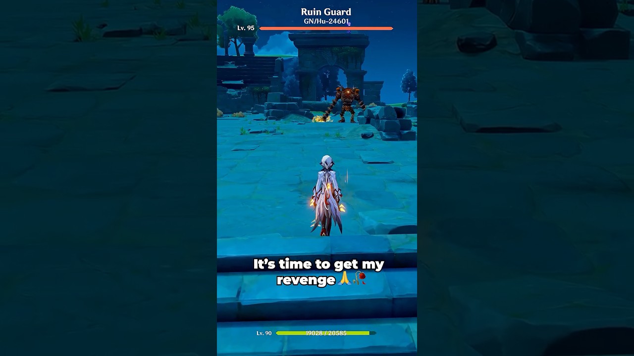 You beat me once, Ruin Guard. Never again 🙏🥀