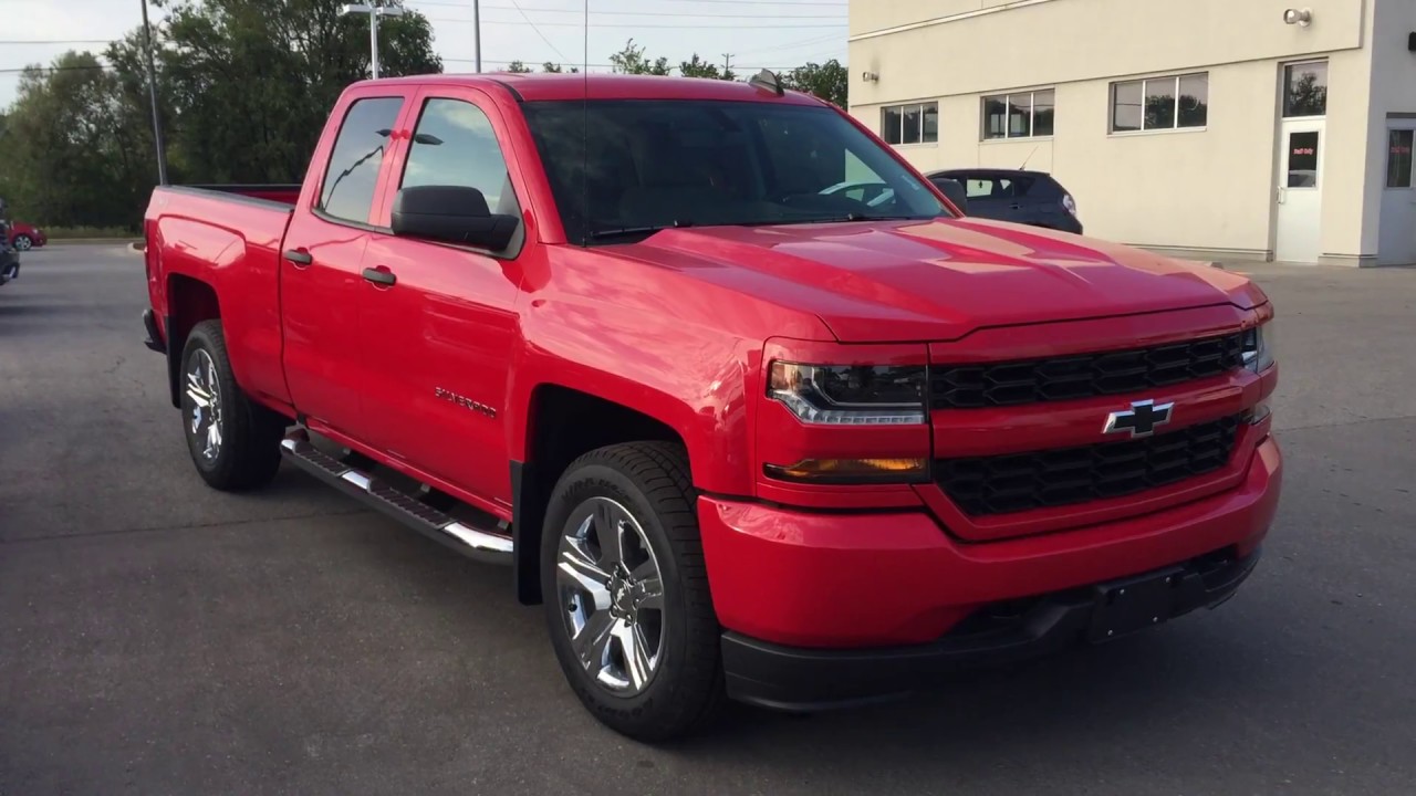 chevrolet silverado red