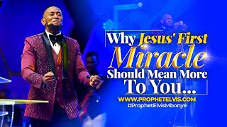 Why Jesus' First Miracle Should Mean More To You...