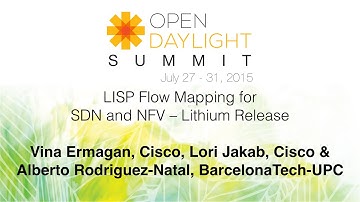 LISP Flow Mapping for SDN and NFV – Lithium Release