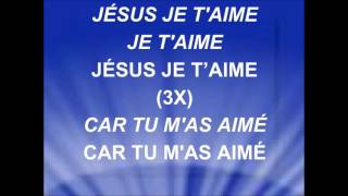 Video thumbnail of "JÉSUS JE T'AIME - Kapi"