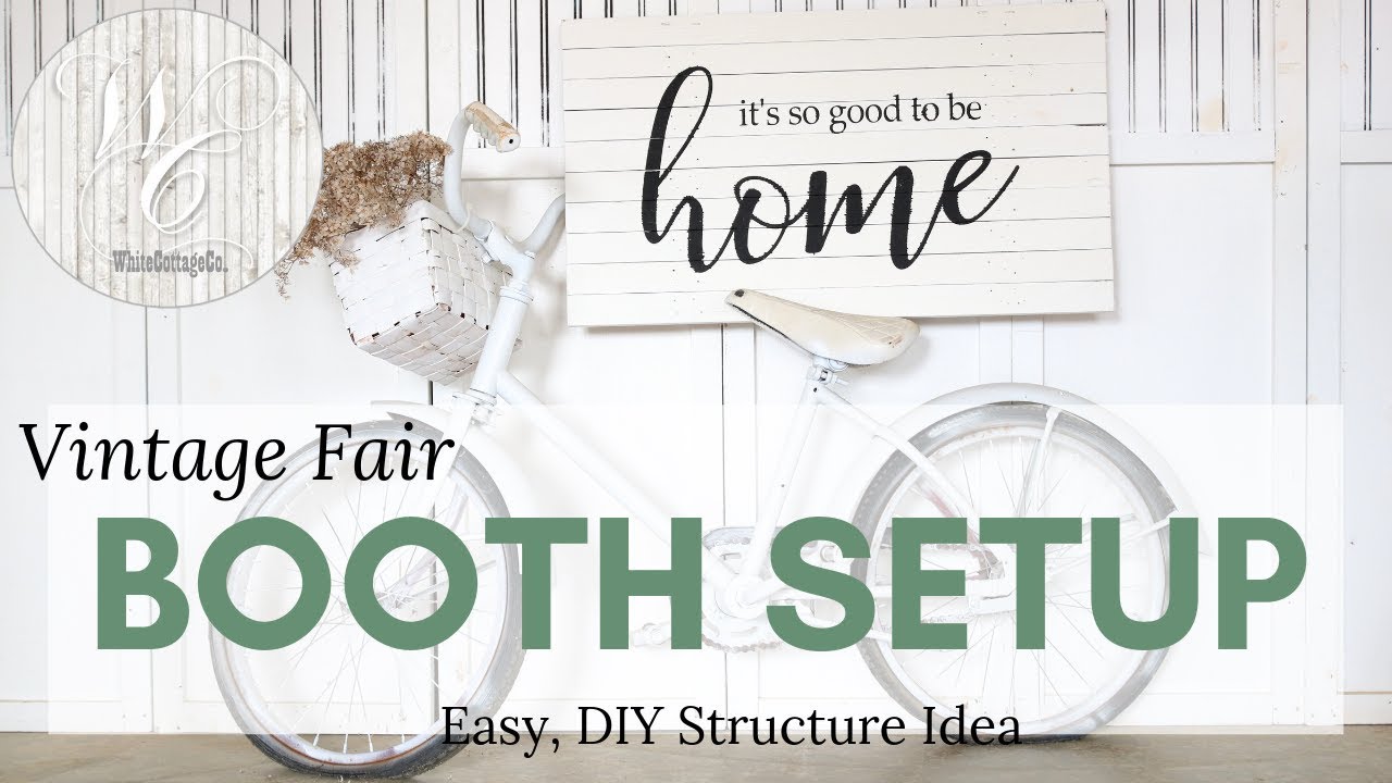 Booth Setup Idea ~ Booth Structure ~ Vendor Fair Setup ~ DIY Booth Setup