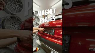 How To Magnet Reg Plates In 50 Sec.