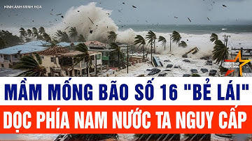 Không khí lạnh đẩy mầm mống bão số 16 "bẻ lái", nguy cơ ảnh hưởng dọc phía Nam
