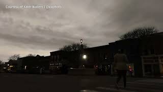 Timelapse: 2024 total solar eclipse crosses over Geneseo