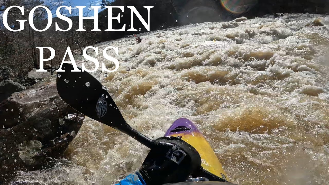 Paddling Goshen pass at a sick flow | 3k cfs | Maury River