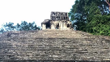 TEMPLE OF THE SUN in Palenque, Mexico | MAYAN RUINS