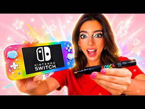 I CUSTOMIZE A NINTENDO SWITCH AND GIVE IT TO YOU! 🤯