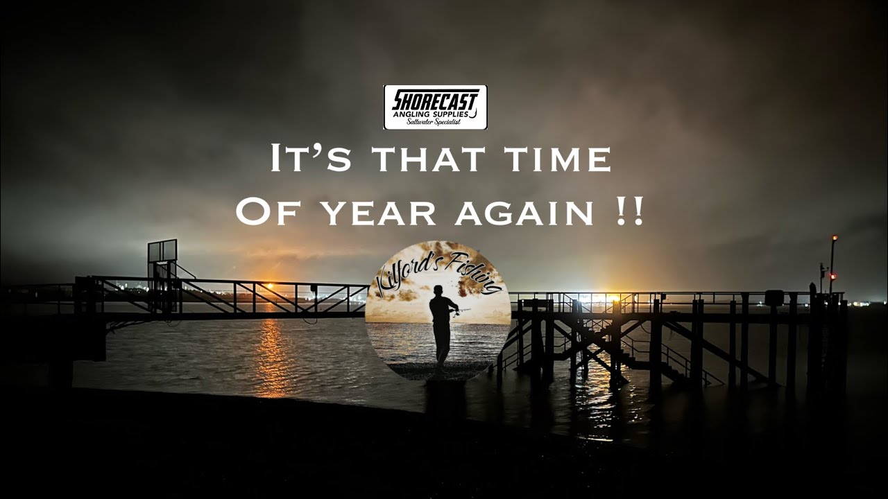 Beach Fishing “that time of year again!” Southampton water uk