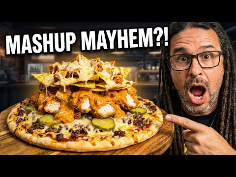 Cheeseburger Pizza vs Chicken Kiev Toastie vs Butter Chicken Nachos