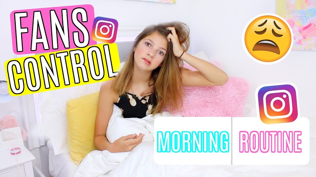 clare v Instagram Followers Control My Summer Morning Routine