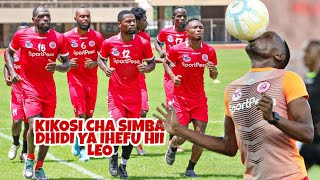 Kikosi Cha Simba Sc Kinachoanza Leo Dhidi Ya Ihefu Fc Mchezo Wa VPL