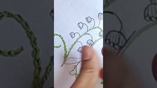 most beautiful hand embroidery design #art #handbroidery #drawing