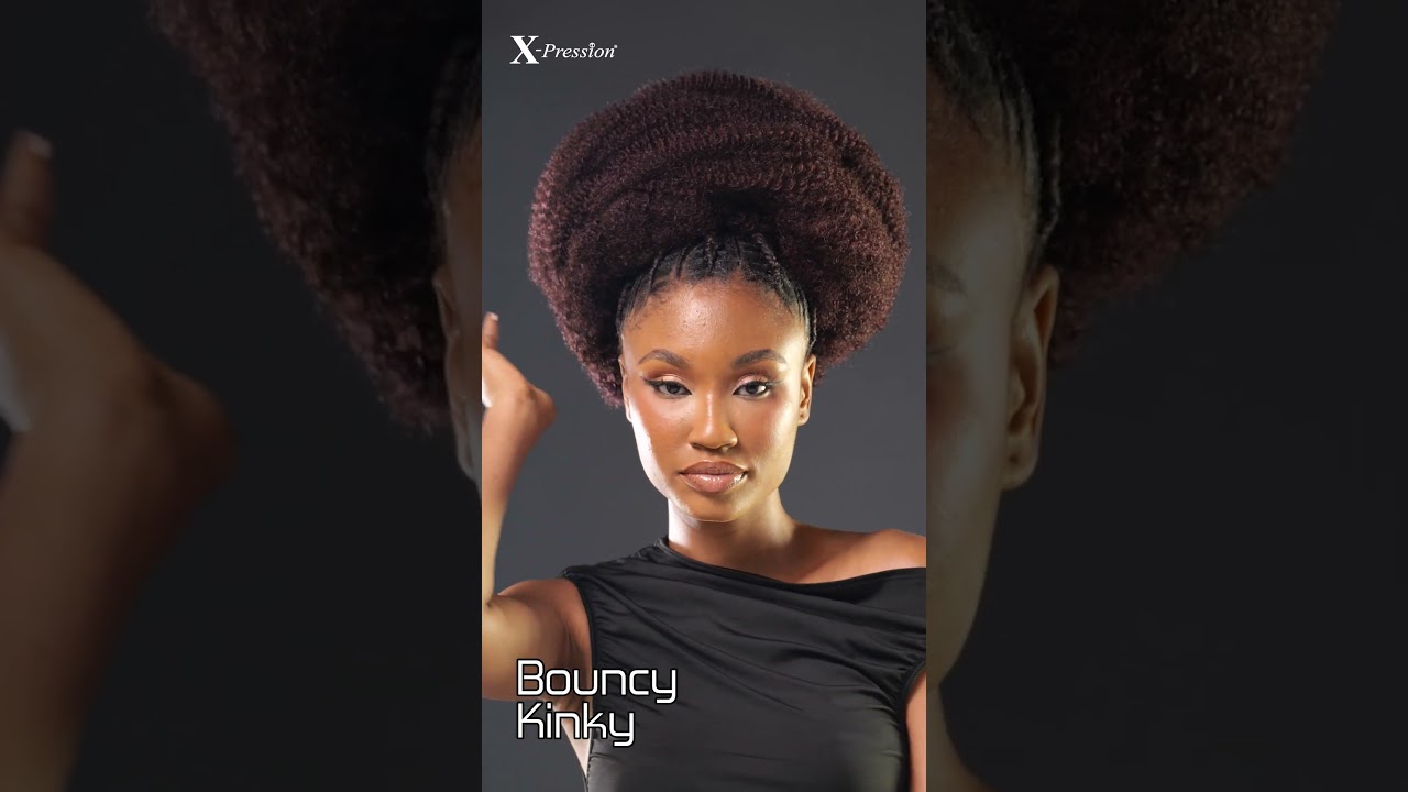 Great start for a new year.With bouncy kinky.Keep glowing #xp4you#xpression#xpressionhair#fypviral