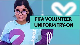 Volunteer Uniform Unpacking + Try On || @fifa World Cup Qatar 2022
