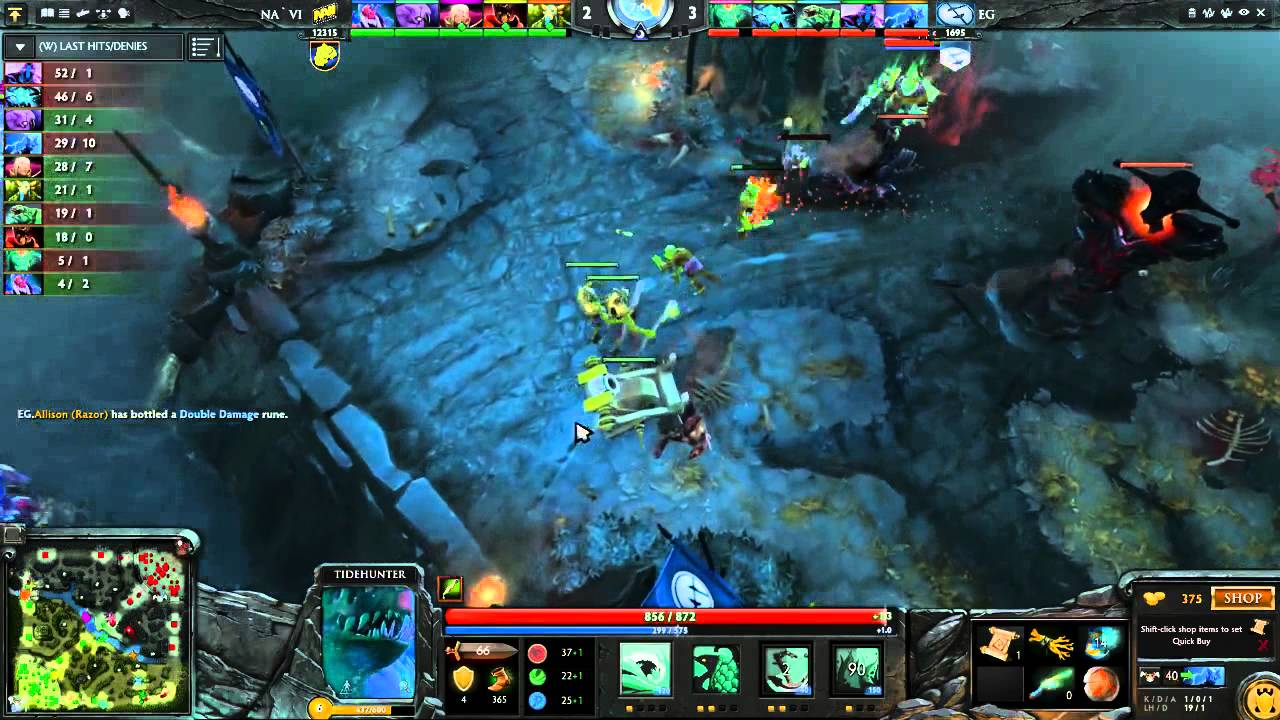 AR Studio (CZ): ESL ONE: EG vs Na'Vi (Game1)