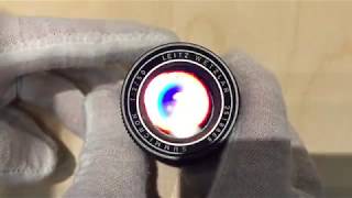 Leica Summicron-M 50Mm F2.0 V.3 High Leg Black Yr 1972 11817