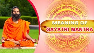 Meaning of gayatri mantra | swami ...