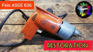 Power Tapper Restoration, Fein ASGE 636