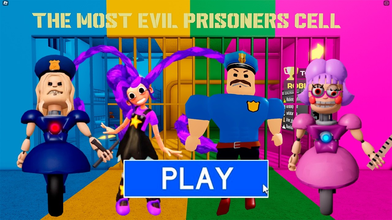 POLICE GIRL VS LILY LOVEBRAIDS VS BORRY VS ANI-TRON? OBBY Full Gameplay #roblox