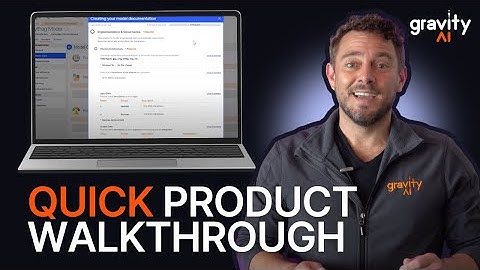 A demo of gravityAI (gravity AI) enterprise private cloud platform from Dan.