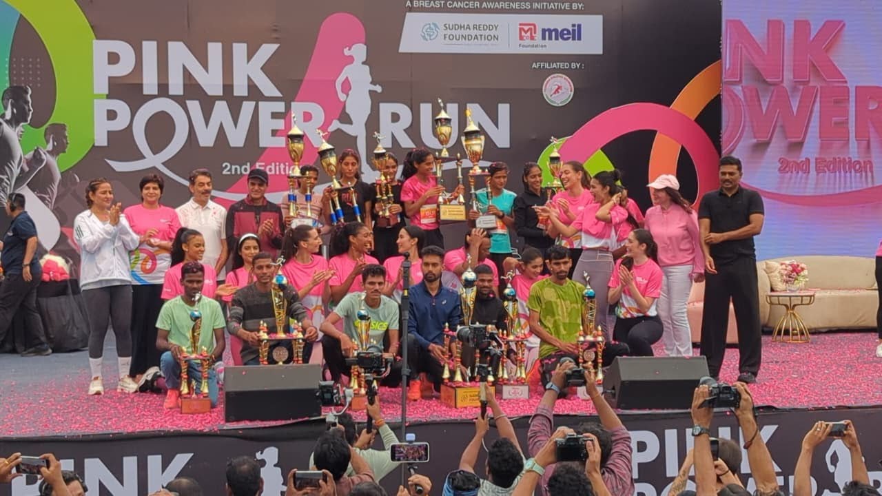 Pink Power Run 2025: Rewarding Winners and Runners | Megha Engineering ...