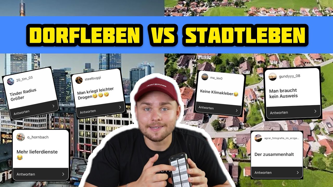 Stadtkind das erste mal im Dorf! 🏡