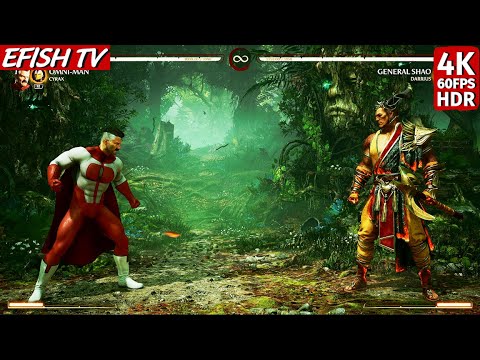 Omni-Man vs General Shao (Hardest AI) - Mortal Kombat 1 | 4K 60FPS HDR