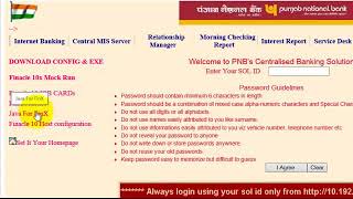 Fin10 browser setting Net Worth