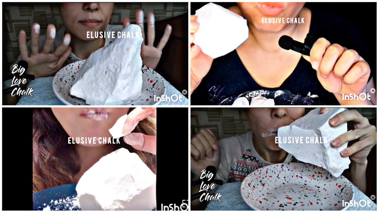 DRY CHALK CRUNCH DRY CHALK BLOCK DRY CRUNCH BigLoveChalkvlognadicrunch2283yumnewlook YouTube