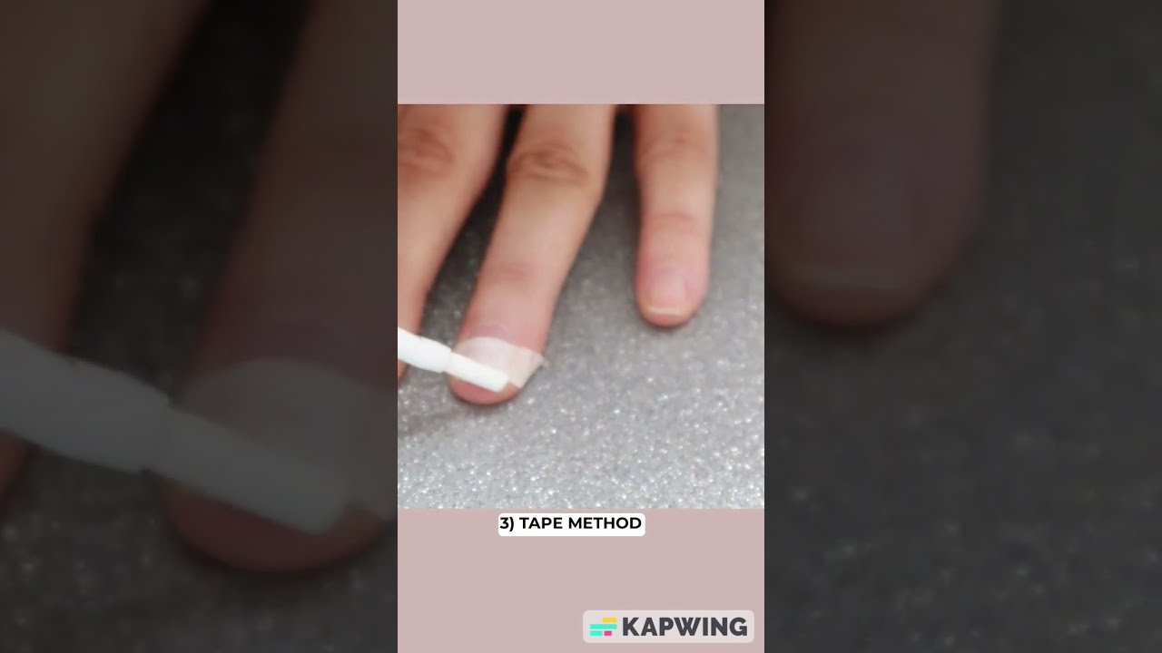 3 WAYS TO DO FRENCH TIPS ON SHORT NAILS Beauty Diy Howto Tips